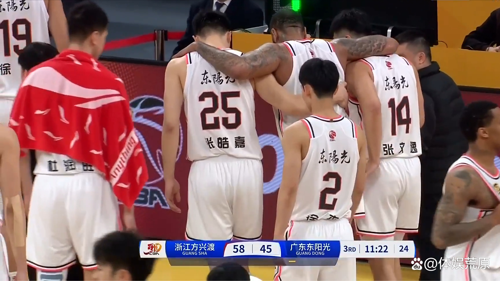 CBA联赛战况激烈，球队实力逐渐显露